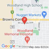 View Map of 520 Cottonwood Street,Woodland,CA,95695